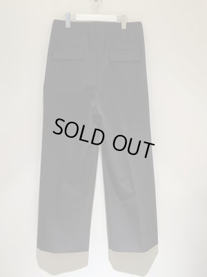 画像6: YOKE（ヨーク） 2タックワイドレッグド サイドテープトラウザーズ ブラック