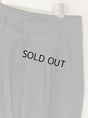 画像6: ESSAY（エッセイ） Shin HAKAMA スラックス ブラック