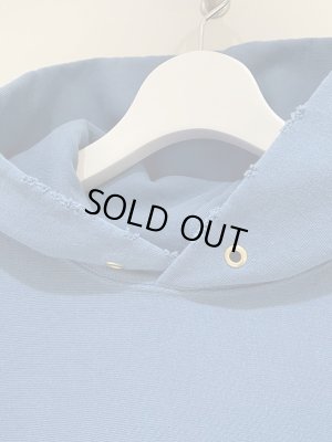 画像4: UNUSED（アンユーズド） スウェットフーディー ブルー