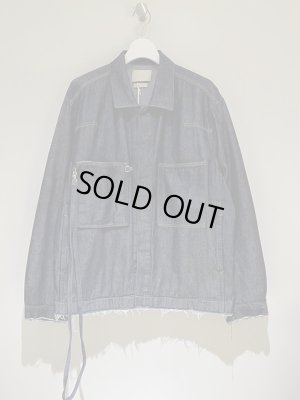 画像2: YOKE（ヨーク） デタッチャブルポケット デニムジャケット インディゴ