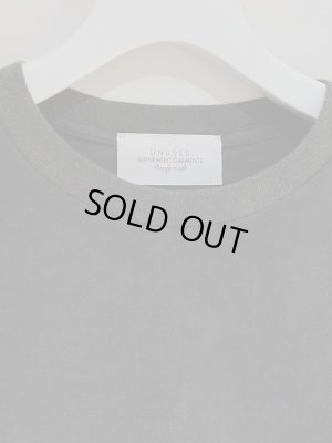 画像3: UNUSED（アンユーズド） ロングスリーブ ベースボールTシャツ ブラック×ホワイト