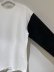 画像4: UNUSED（アンユーズド） ロングスリーブ ベースボールTシャツ ホワイト×ブラック