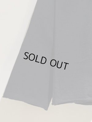 画像5: UNUSED（アンユーズド） カットオフ ロングスリーブTシャツ ブラック