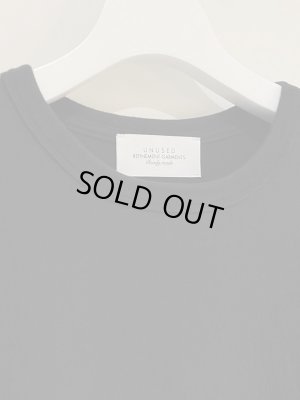 画像3: UNUSED（アンユーズド） カットオフ ロングスリーブTシャツ ブラック