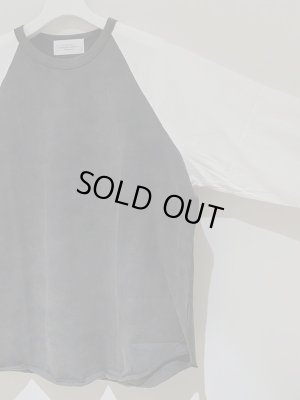 画像4: UNUSED（アンユーズド） ラグランクォータースリーブTシャツ ブラック×ホワイト