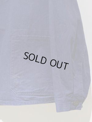 画像6: ユーロヴィンテージ ヘリンボーンコットンカバーオール ネイビー