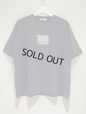 画像2: YOKE（ヨーク） モランディ エンブロイダードTシャツ ダスティーネイビー