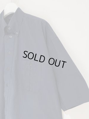 画像5: ESSAY（エッセイ） ボタンダウン ビッグショートスリーブシャツ ネイビー