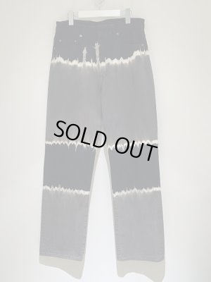 画像2: UNUSED（アンユーズド） ブリーチブラックデニムパンツ