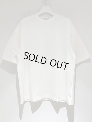 画像2: YOKE（ヨーク） オーバーサイズ インサイドアウトTシャツ ホワイト