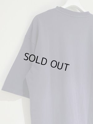 画像7: UNUSED（アンユーズド） カットオフクルーネックTシャツ ネイビー