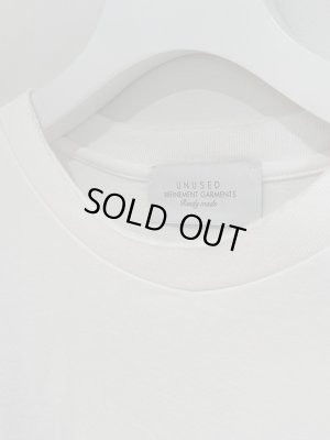 画像3: UNUSED（アンユーズド） カットオフクルーネックTシャツ ホワイト