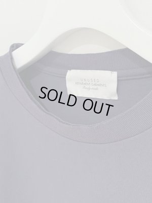 画像3: UNUSED（アンユーズド） カットオフクルーネックTシャツ ネイビー