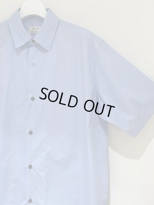 画像5: Acne Studios（アクネ ストゥディオズ） オーバーサイズ ショートスリーブシャツ ライトブルー