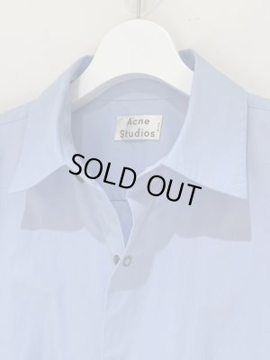 画像4: Acne Studios（アクネ ストゥディオズ） オーバーサイズ ショートスリーブシャツ ライトブルー