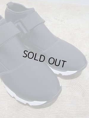 画像2: MARNI（マルニ） ベルクロストラップスニーカー ブラック