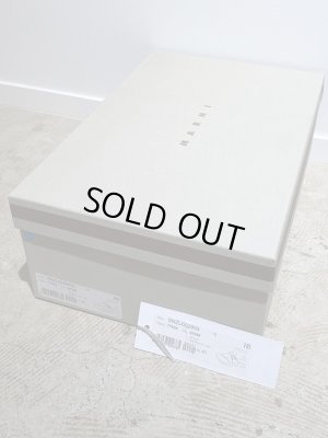 画像8: MARNI（マルニ） ベルクロストラップスニーカー ブラック