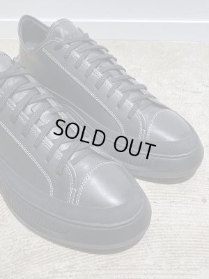 画像2: OAMC（オーエーエムシー） レースアップレザースニーカー ブラック