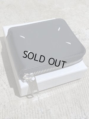 画像2: Maison Margiela（メゾン マルジェラ） 11ライン レザージップウォレット ブラック