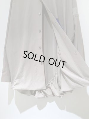 画像7: ESSAY（エッセイ） バルーンシャツ グレージュ