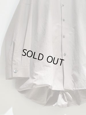 画像6: ESSAY（エッセイ） バルーンシャツ グレージュ