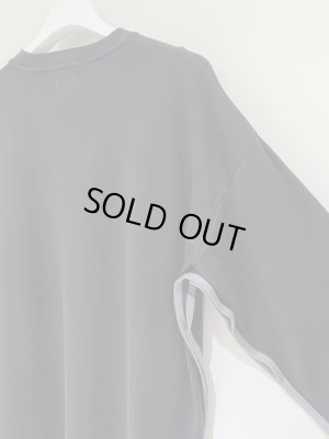 画像7: YOKE（ヨーク） ヘムトリム ロングスリーブTシャツ ダスティーネイビー