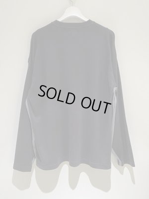 画像6: YOKE（ヨーク） ヘムトリム ロングスリーブTシャツ ダスティーネイビー