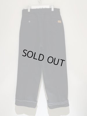 画像7: YOKE（ヨーク） ワイドレッグド デニムトラウザーズ ブラック