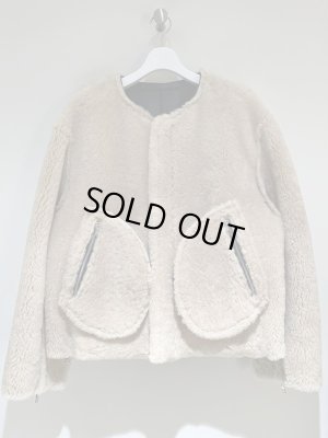 画像15: YOKE（ヨーク） デタッチャブルカラー ボンバージャケット ブラック