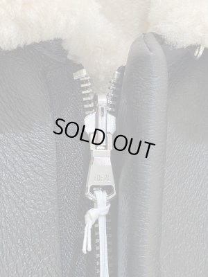 画像5: YOKE（ヨーク） デタッチャブルカラー ボンバージャケット ブラック