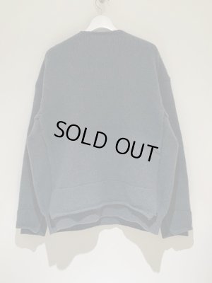 画像6: YOKE（ヨーク）コネクティング クルーネックニット グリーン