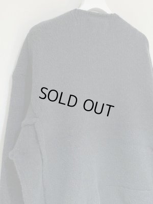 画像7: YOKE（ヨーク）コネクティング クルーネックニット グリーン