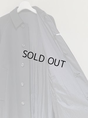 画像6: YOKE（ヨーク） リバーシブル バルカラーコート ブラック