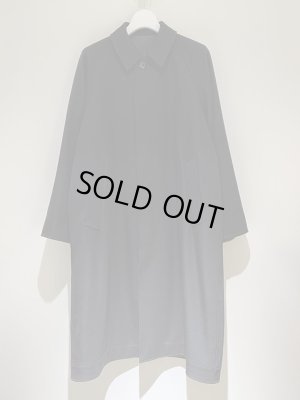 画像2: YOKE（ヨーク） リバーシブル バルカラーコート ブラック