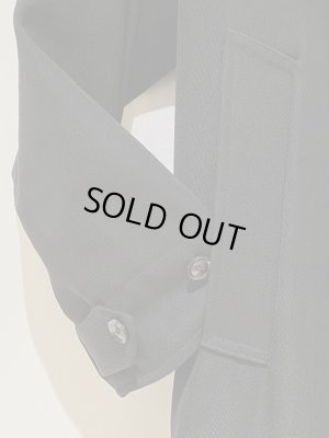 画像5: YOKE（ヨーク） リバーシブル バルカラーコート ブラック