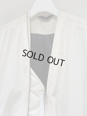 画像3: ESSAY（エッセイ） ダブルジップ MA-1 ホワイト