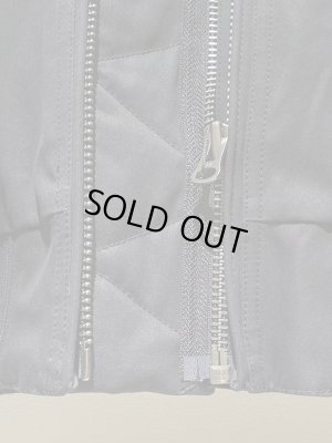 画像7: ESSAY（エッセイ） ダブルジップ MA-1 ブラック