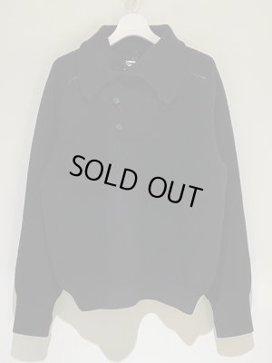 画像2: YOKE（ヨーク） ハイネックリブニット ブラック