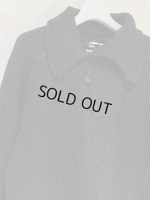 画像3: YOKE（ヨーク） ハイネックリブニット ブラック