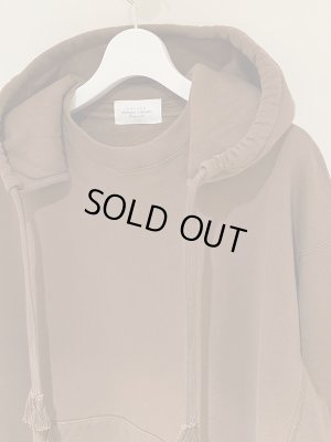 画像3: UNUSED（アンユーズド） 後付けスウェットパーカ ブラウン