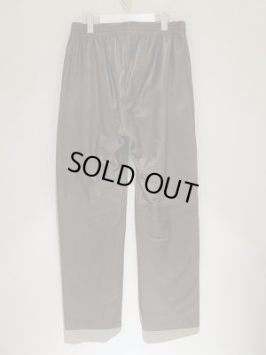 画像11: UNUSED（アンユーズド） レザートラックパンツ ダークブラウン