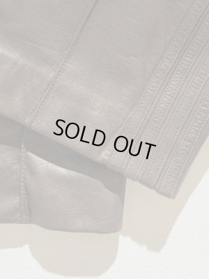 画像9: UNUSED（アンユーズド） レザートラックパンツ ダークブラウン