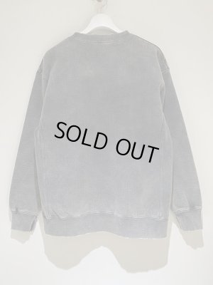 画像7: ANCELLM（アンセルム） ダメージスウェットシャツ ライトブラック