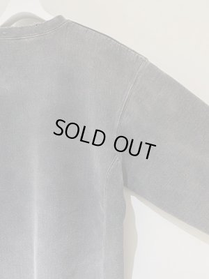 画像8: ANCELLM（アンセルム） ダメージスウェットシャツ ライトブラック