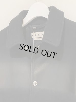 画像3: MARNI（マルニ） メルトンウールジャケット ブラック