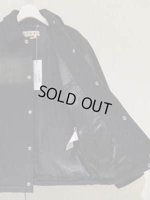 画像8: MARNI（マルニ） メルトンウールジャケット ブラック