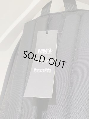 画像13: MM6 Maison Margiela MM6 × EASTPAK（MM6 メゾンマルジェラ×イーストパック） リバーシブル バックパック ブラック×ホワイト