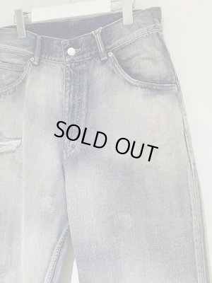 画像3: ANCELLM（アンセルム） セルビッジ テーパード 5Pデニムパンツ “ユーズド”