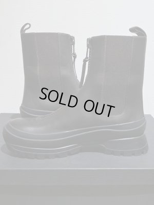 画像6: JIL SANDER（ジルサンダー） レザージップアップブーツ モカ