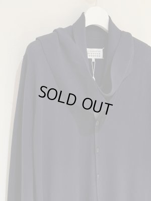 画像8: Maison Margiela（メゾン マルジェラ） 10ライン ストールカーディガン ダークネイビー